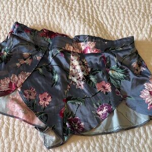 Victoria's Secret Blue Floral Women's pajama Shorts
